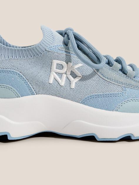 DKNY JAMI Sock Sneakers (Textile/Faux Leather)
