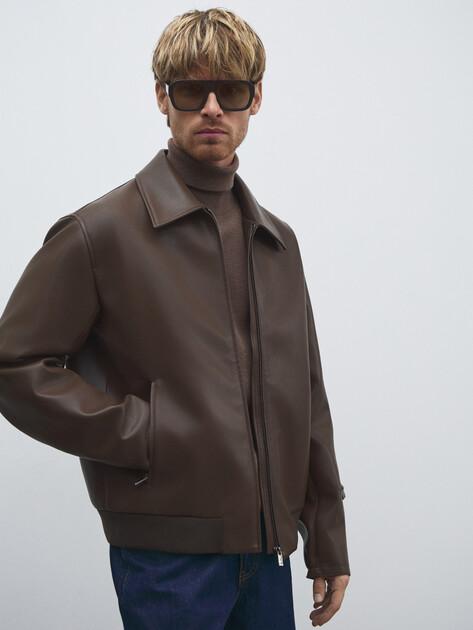 MAISON DAVID Jacket (faux leather)