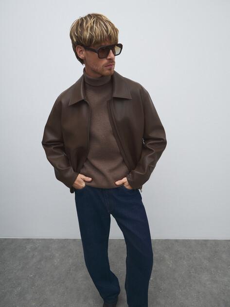 MAISON DAVID Jacket (faux leather)