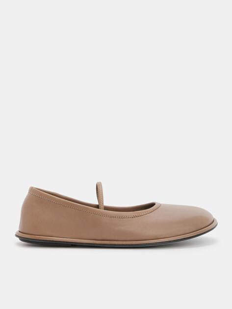 OFFICINE CREATIVE Mary Jane ballet flats (leather upper and sole)
