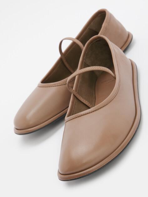 OFFICINE CREATIVE Mary Jane ballet flats (leather upper and sole)
