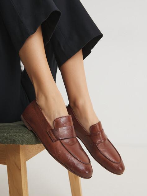 OFFICINE CREATIVE Loafers (upper and sole made of genuine leather)