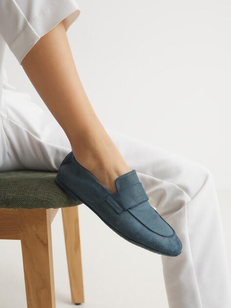 OFFICINE CREATIVE Loafers (genuine suede/genuine leather sole)