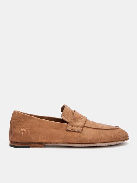 OFFICINE CREATIVE Loafers (genuine suede/genuine leather sole)