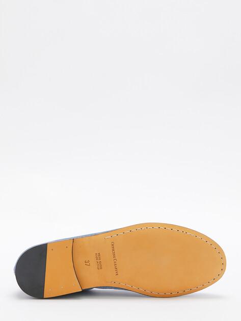 OFFICINE CREATIVE Loafers (genuine suede/genuine leather sole)