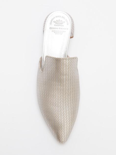 OFFICINE CREATIVE Mules (upper and sole made of genuine leather)