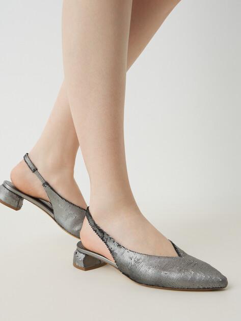OFFICINE CREATIVE Slingbacks (leather upper and sole)