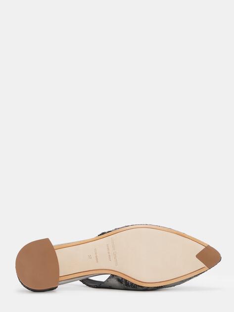 OFFICINE CREATIVE Slingbacks (leather upper and sole)