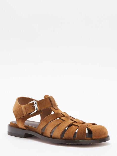 OFFICINE CREATIVE Sandals (genuine suede/genuine leather sole)