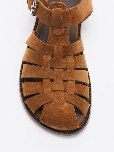 OFFICINE CREATIVE Sandals (genuine suede/genuine leather sole)