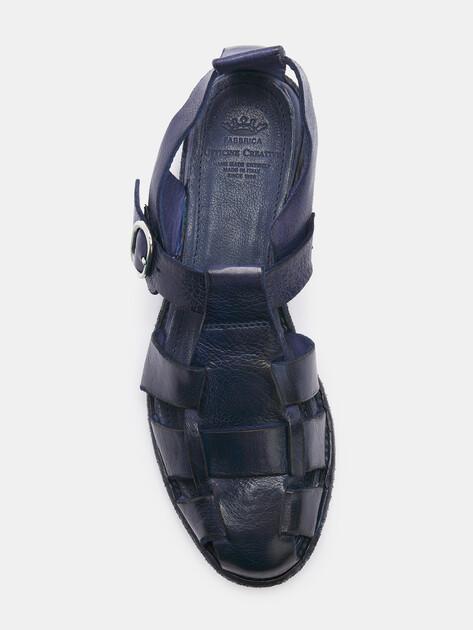 OFFICINE CREATIVE Sandals (upper and sole made of genuine leather)