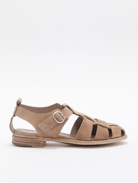 OFFICINE CREATIVE Sandals (genuine suede/genuine leather sole)