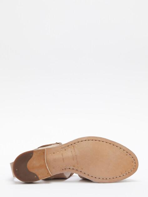 OFFICINE CREATIVE Sandals (genuine suede/genuine leather sole)