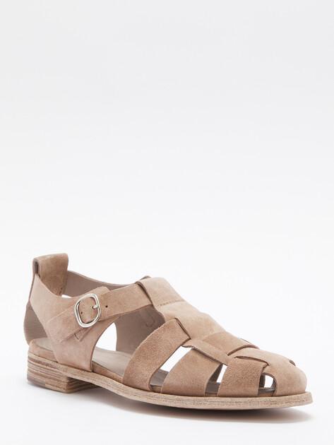 OFFICINE CREATIVE Sandals (genuine suede/genuine leather sole)