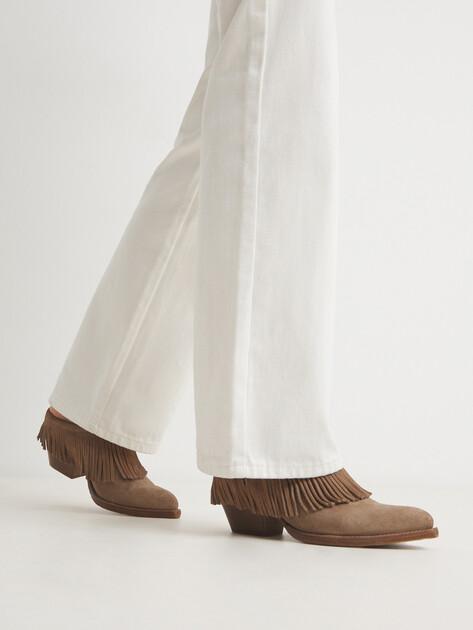 OFFICINE CREATIVE Cossacks (genuine suede/genuine leather sole)
