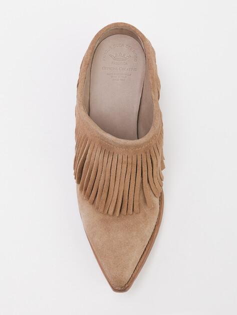 OFFICINE CREATIVE Cossacks (genuine suede/genuine leather sole)