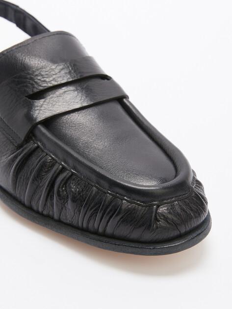 OFFICINE CREATIVE Slingback loafers (leather upper and sole)