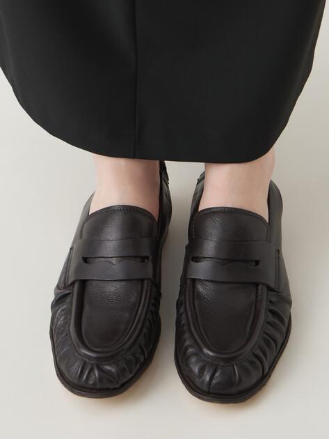 OFFICINE CREATIVE Slingback loafers (leather upper and sole)