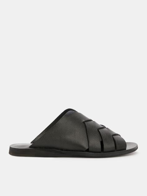 OFFICINE CREATIVE Flip-flops (upper and sole made of genuine leather)