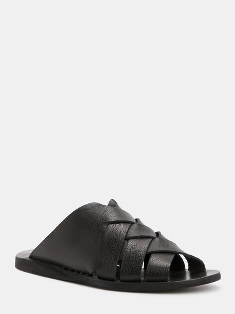 OFFICINE CREATIVE Flip-flops (upper and sole made of genuine leather)