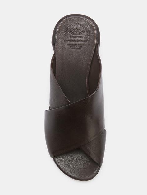 OFFICINE CREATIVE Mules (upper and sole made of genuine leather)