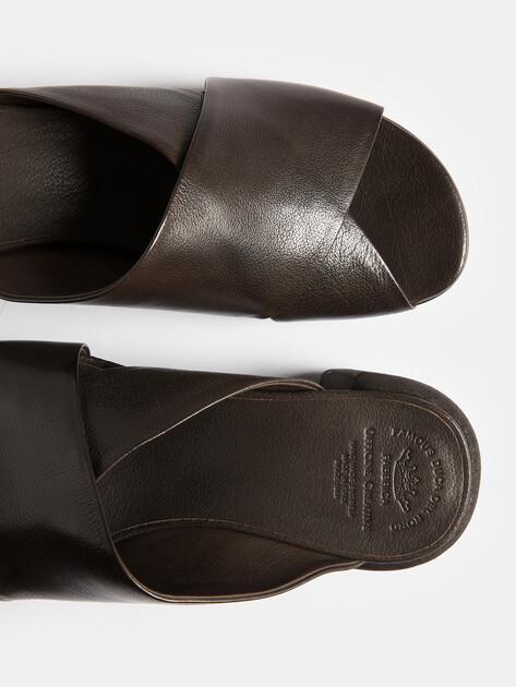 OFFICINE CREATIVE Mules (upper and sole made of genuine leather)