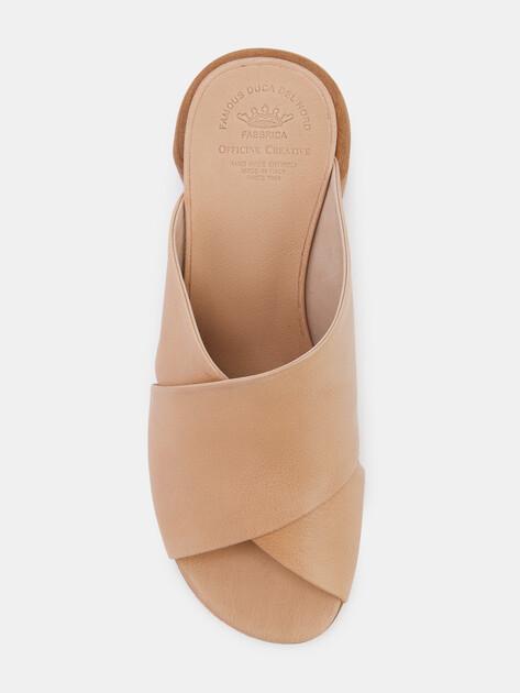 OFFICINE CREATIVE Mules (upper and sole made of genuine leather)