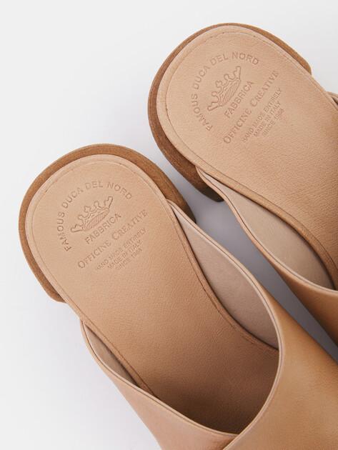 OFFICINE CREATIVE Mules (upper and sole made of genuine leather)