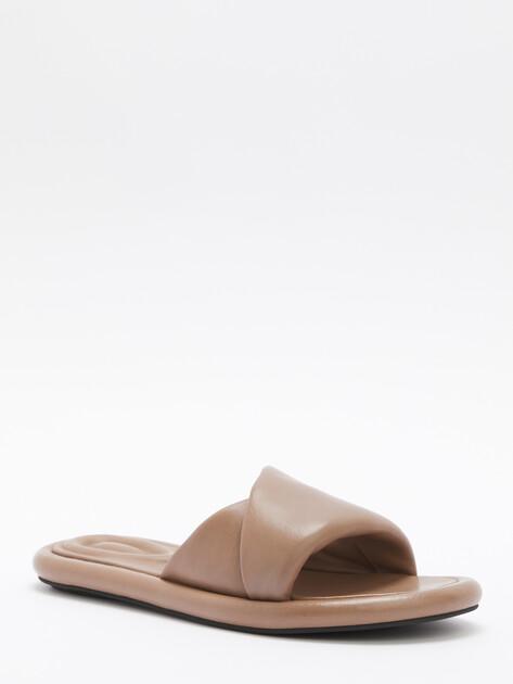 OFFICINE CREATIVE Flip-flops (upper and sole made of genuine leather)