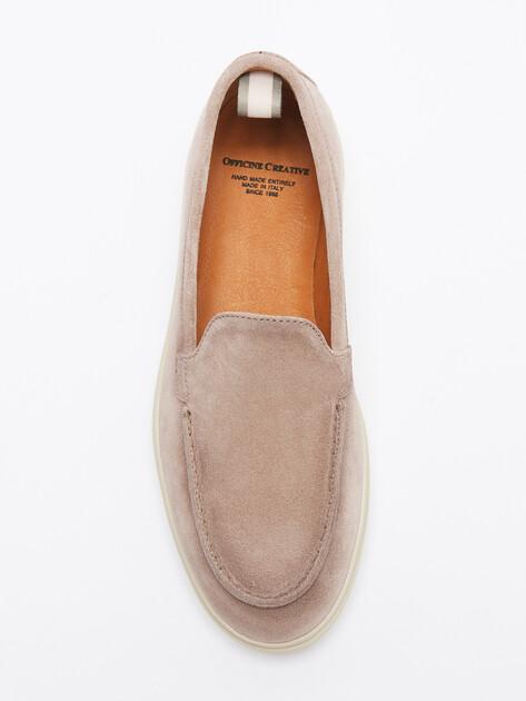 OFFICINE CREATIVE Loafers (natural suede)