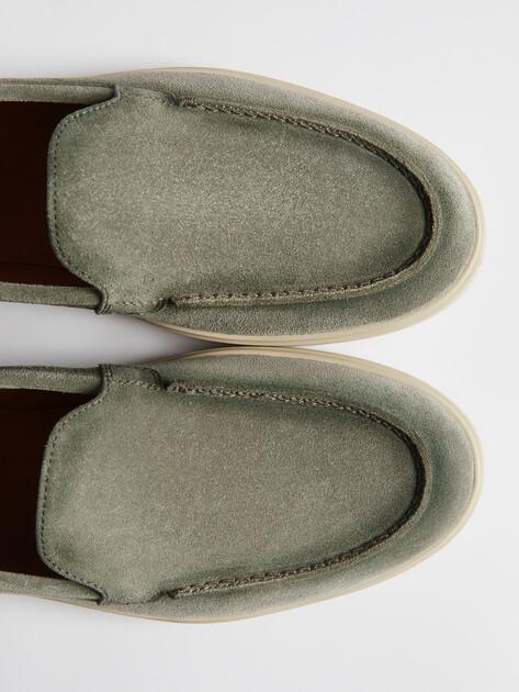 OFFICINE CREATIVE Loafers (natural suede)
