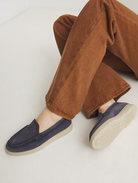 OFFICINE CREATIVE Loafers (natural suede)