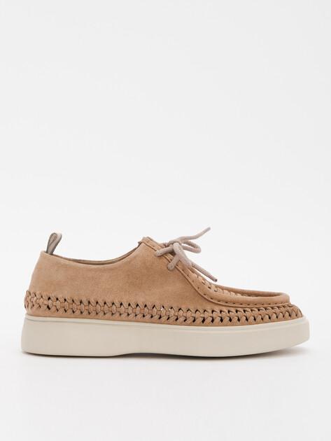 OFFICINE CREATIVE Low shoes (natural suede)