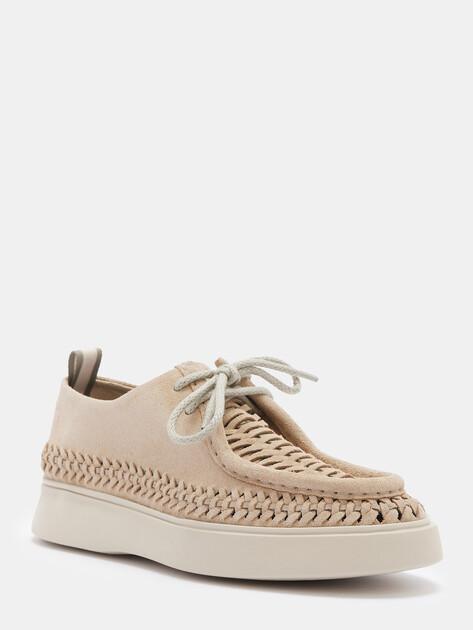OFFICINE CREATIVE Low shoes (natural suede)