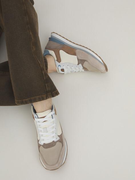 TENDANCE Sneakers (genuine suede/textile)