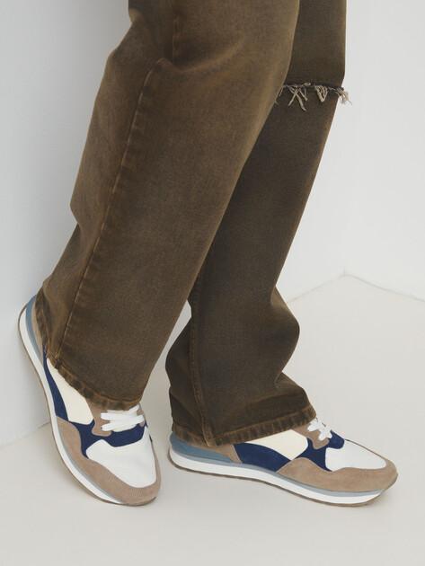 TENDANCE Sneakers (genuine suede/textile)