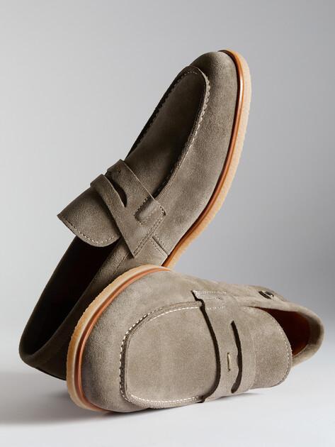 TENDANCE Loafers (natural suede)