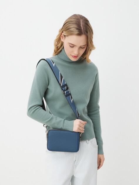 TENDANCE Crossbody Shoulder Bag (Genuine Leather)
