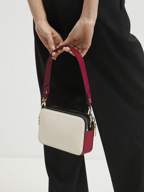 TENDANCE Crossbody Shoulder Bag (Genuine Leather)