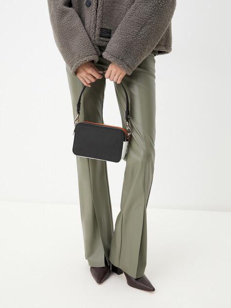 TENDANCE Crossbody Shoulder Bag (Genuine Leather)