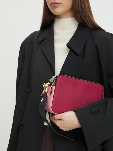 TENDANCE Crossbody Shoulder Bag (Genuine Leather)