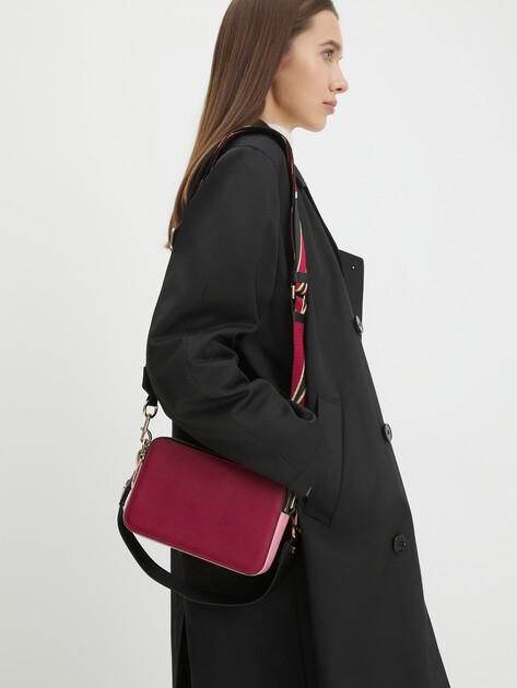 TENDANCE Crossbody Shoulder Bag (Genuine Leather)