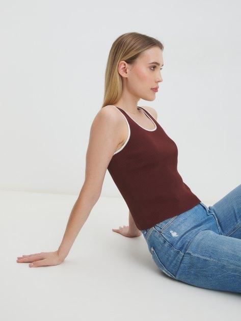 MAISON DAVID Top (viscose/nylon)