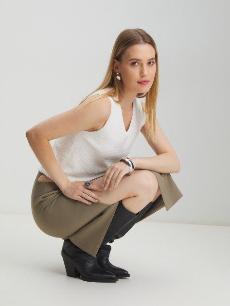 MAISON DAVID Top (viscose/nylon)