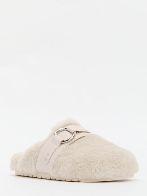 TENDANCE Slippers (natural fur/genuine leather)