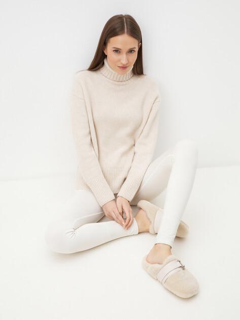 TENDANCE Slippers (natural fur/genuine leather)
