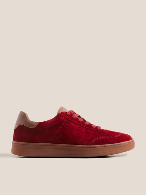 MAISON DAVID Sneakers (natural suede/natural rubber sole)