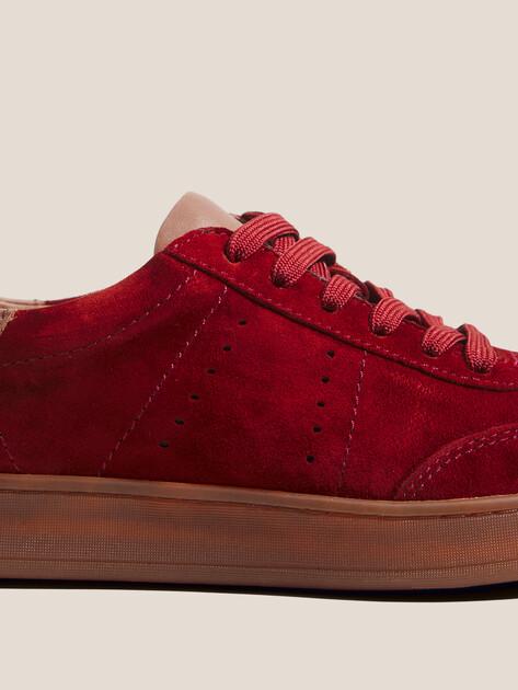 MAISON DAVID Sneakers (natural suede/natural rubber sole)