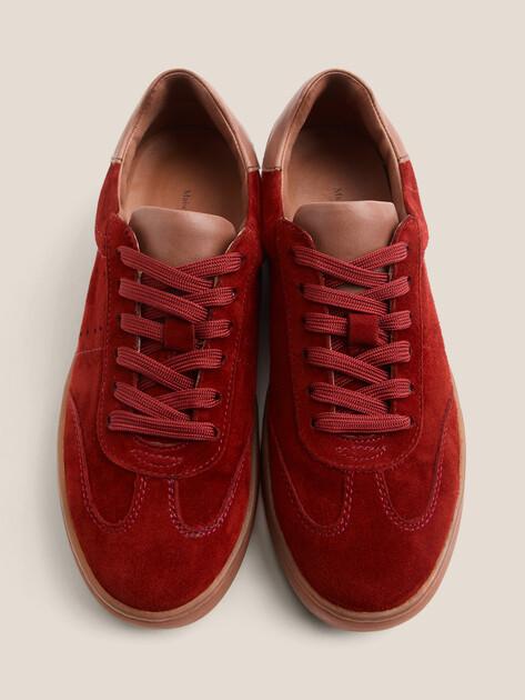 MAISON DAVID Sneakers (natural suede/natural rubber sole)