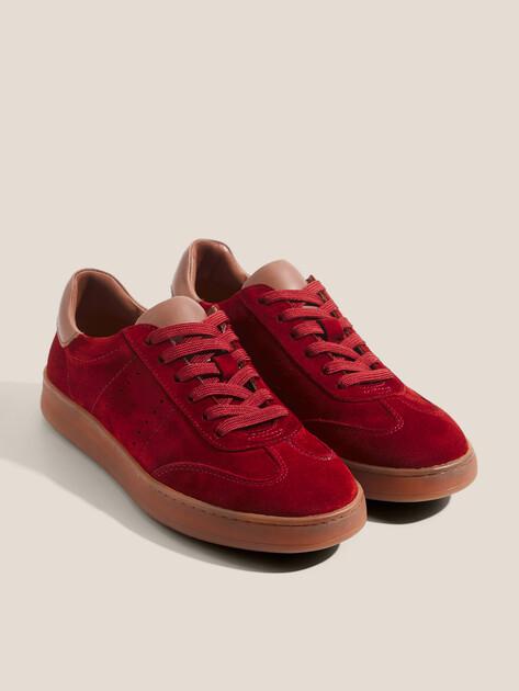 MAISON DAVID Sneakers (natural suede/natural rubber sole)